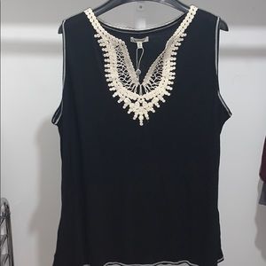 🌟 Max Studio Lace Top